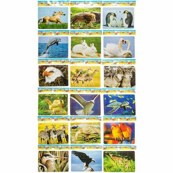 MIX Bộ Gh&eacute;p H&igrave;nh Động Vật Nhỏ (72 c&aacute;i)