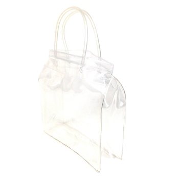 T&uacute;i Đựng Qu&agrave; Trong Suốt Cao Cấp Đ&aacute;y Vu&ocirc;ng C&oacute; Quai X&aacute;ch Chắc Chắn 18.5x18cm (25 c&aacute;i)