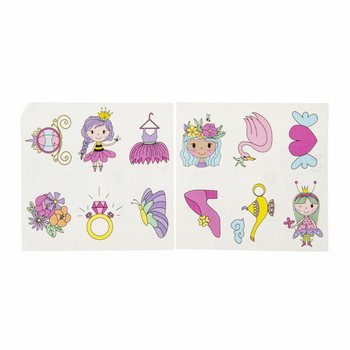 H&igrave;nh xăm Fun - C&ocirc;ng ch&uacute;a (96 miếng)