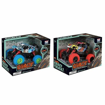 Xe Tải Qu&aacute;i Vật Pull Back Crazy Lớn - Hộp Qu&agrave; Tặng Sang Trọng (Bộ 2 chiếc)