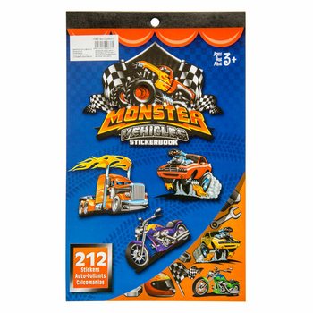 Sách dán hình Monster Truck 212 miếng (12 quyển)
