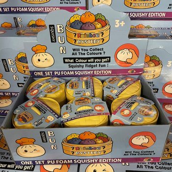 RAGE - Squishy Bun Dumplings LỚN - ONE SET PU FOAM SQUISHY EDITION (12 c&aacute;i)