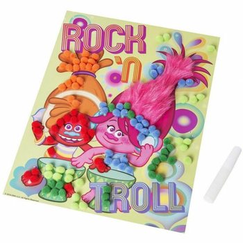 BỘ DỤNG CỤ L&Agrave;M TRANH POMPOM TROLLS (48 bộ)