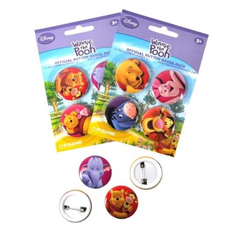 Bộ 4 Huy Hiệu Disney Winnie the Pooh (24 bộ)