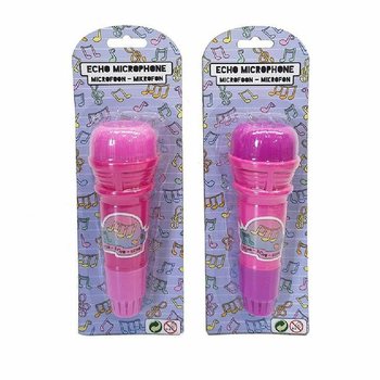 Micro Tạo Tiếng Vang Màu Hồng Cho Bé Gái Đóng Thẻ (12 cái)
