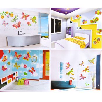 Trang tr&iacute; ph&ograve;ng trẻ em 3D (24 m&oacute;n)