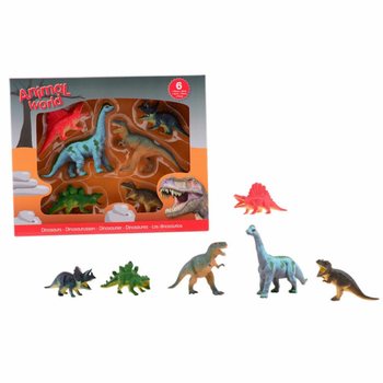 ANIMAL WORLD - Bộ Đồ Chơi Khủng Long (6 M&ocirc; H&igrave;nh)