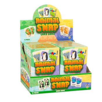 BÀI ANIMAL SNAP - TRÒ CHƠI BÀI ĐỘNG VẬT 36 THẺ - HỘP TRƯNG BÀY (12 bộ)