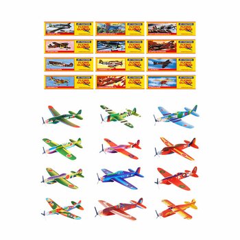 M&aacute;y bay xốp lắp r&aacute;p (12 chiếc)