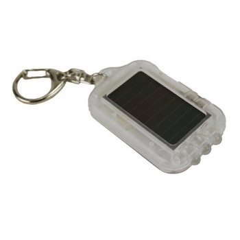 MÓC KHÓA NĂNG LƯỢNG MẶT TRỜI CÓ ĐÈN LED - TRONG SUỐT (20 cái)