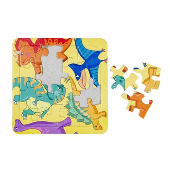 Bộ xếp h&igrave;nh Khủng long Mix - 14x14 cm (50 c&aacute;i)