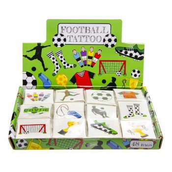 Hình Xăm Fun Chủ Đề Bóng Đá - Hộp Trưng Bày 48 Gói (12 Hình/Gói)