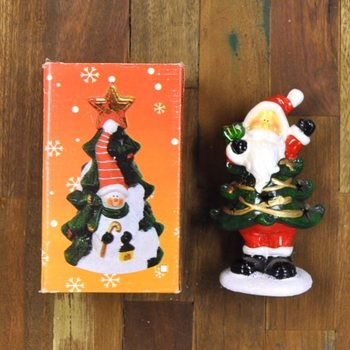 Ch&acirc;n Nến Tealight M&ocirc; H&igrave;nh C&acirc;y Th&ocirc;ng Noel K&egrave;m H&igrave;nh Nh&acirc;n (4 chiếc)