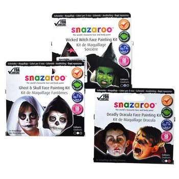 SNAZAROO - Bộ Trang Điểm Vẽ Mặt Hỗn Hợp (2 bộ)