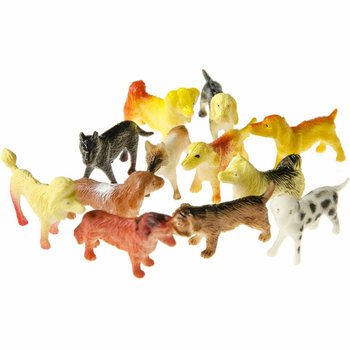 Bộ 12 M&ocirc; H&igrave;nh Đồ Chơi Ch&oacute; & M&egrave;o