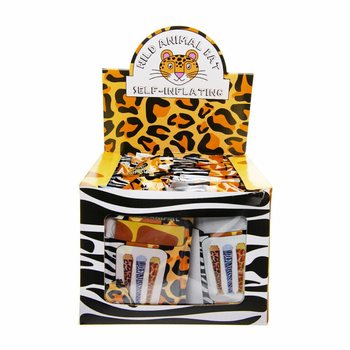 Gậy Tự Bơm Hơi 'Động Vật Hoang D&atilde;' - 49x13cm - Hộp Trưng B&agrave;y (48 c&aacute;i)