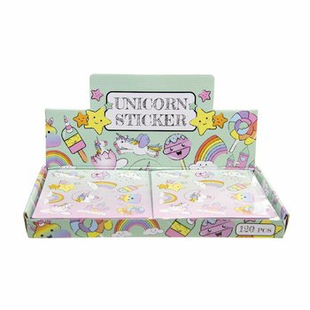 Hộp Trưng Bày Hình Dán Kỳ Lân Fun (120 tờ)
