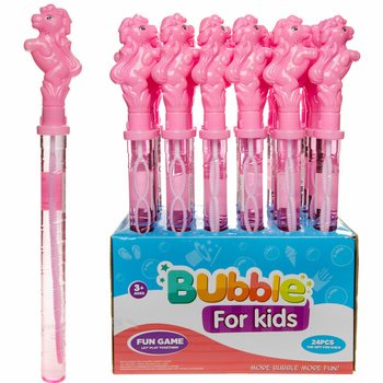 Gậy Thổi Bong Bóng Ngựa Lớn 38 cm Có Kệ Trưng Bày (24 cây)
