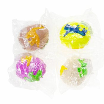 Trứng Khủng Long Squeeze Đồ Chơi B&oacute;p Tay Hộp Trưng B&agrave;y (12 chiếc)