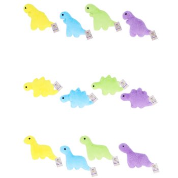 Khủng Long Nhồi B&ocirc;ng - D&agrave;i 30cm - Nhiều Mẫu Phối Hợp (12 c&aacute;i)