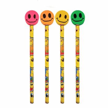 B&uacute;t ch&igrave; Smiley vui nhộn c&oacute; tẩy (24 c&acirc;y)
