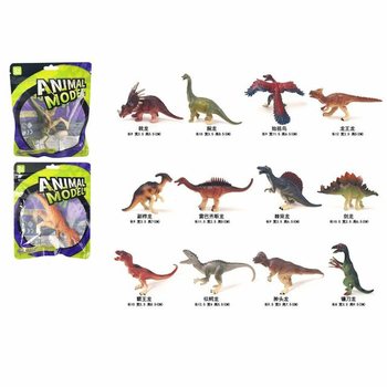 Bộ M&ocirc; H&igrave;nh Đồ Chơi Khủng Long Hỗn Hợp - Trong T&uacute;i Qu&agrave; (12 m&oacute;n)