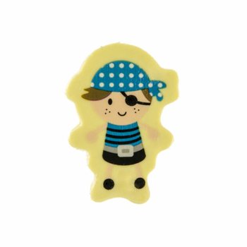 Bộ g&ocirc;m tẩy h&igrave;nh cướp biển - 2 m&oacute;n trong hộp trưng b&agrave;y