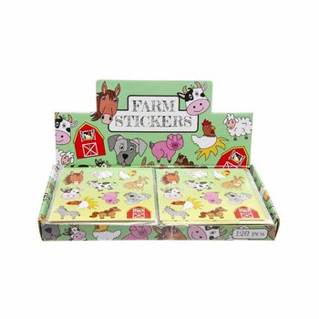 HÌNH DÁN FUN STICKERS – MẪU: ĐỘNG VẬT TRANG TRẠI (120 chiếc)