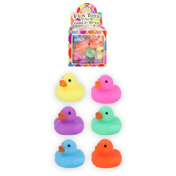 Đồ Chơi Squishy Vịt Vớt / Bốc Thăm - Kèm Khay Trưng Bày (72 cái)
