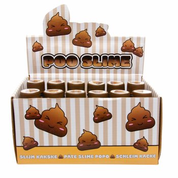Đồ Chơi Slime Chất Thải Trong Chai Hộp Trưng B&agrave;y (12 C&aacute;i)