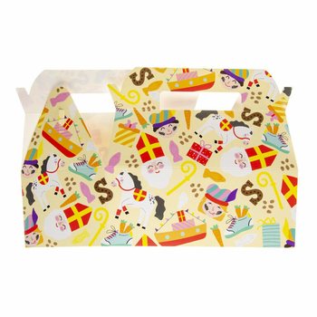Hộp Đựng Đồ Ăn Sinterklaas - 22.5 x 12 x 9.5 Cm (24 chiếc)