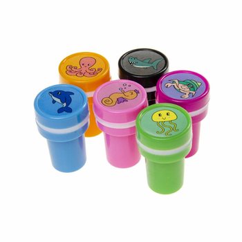 Con dấu động vật biển - Hộp trưng b&agrave;y 60 c&aacute;i