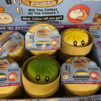 RAGE - Squishy Bun Dumplings LỚN - ONE SET PU FOAM SQUISHY EDITION (12 c&aacute;i)