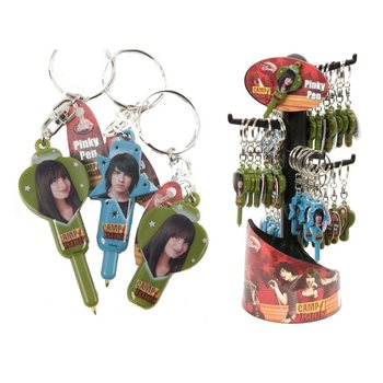 Móc khóa Bút CAMP ROCK kèm Kệ trưng bày (36 cái)