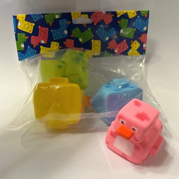 Vịt tắm chủ đề Gaming - Vịt cao su 6x5 cm (set 4 con)