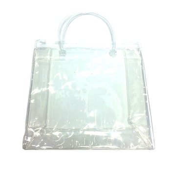 T&uacute;i Đựng Qu&agrave; Trong Suốt Cao Cấp Đ&aacute;y Vu&ocirc;ng C&oacute; Quai X&aacute;ch Chắc Chắn 18.5x18cm (25 c&aacute;i)