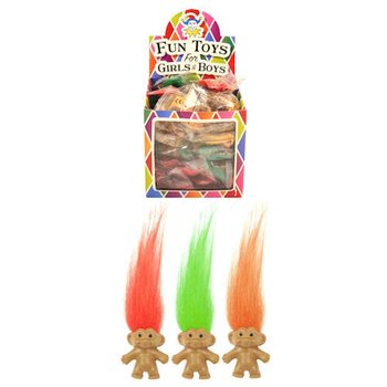 Đồ Chơi Búp Bê Troll Tóc Dài Mini Hộp Trưng Bày (72 chiếc)