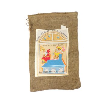 T&uacute;i C&oacute;t Đay Trung B&igrave;nh Sinterklaas / &Ocirc;ng Gi&agrave; Noel (2 chiếc)
