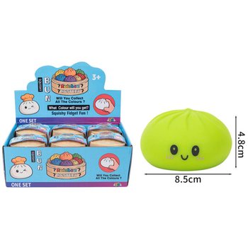RAGE - B&aacute;nh Bao Squishy Dumplings LỚN (8.5 x 8.5 x 4.8 cm) - Đồ Chơi Fidget Viral 2026 (12 c&aacute;i)