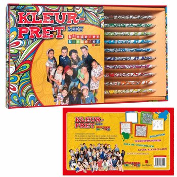 KINDEREN VOOR KINDEREN - Bộ Vẽ và Tô Màu (6 bộ)