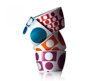 MENU - VERNER PANTON Bộ 4 B&aacute;t Sứ 12 cm (1 bộ)