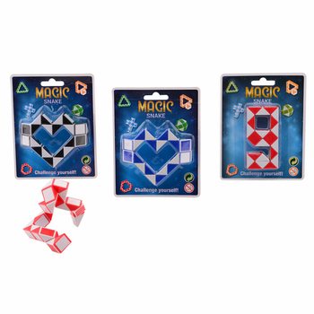 Đồ Chơi Rắn Ma Thuật MAGIC SNAKE - Khối Rubik Rắn 3D Vỉ (24 c&aacute;i)