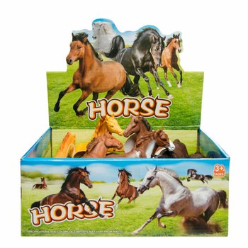 Bộ 12 Đồ Chơi Ngựa Mix Hộp Trưng B&agrave;y