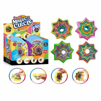 Trò chơi Fidget 3D Magic Star - Hộp trưng bày (24 món)