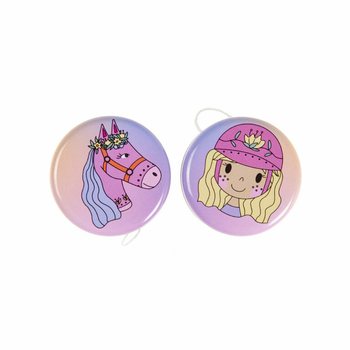Con Quay Yoyo Kim Loại Họa Tiết Ngựa (Bộ 24 C&aacute;i)