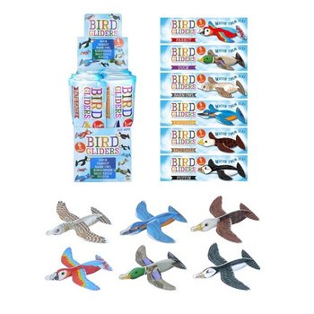 Máy Bay Xốp Hình Chim Trong Hộp Trưng Bày (48 chiếc)