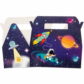 Hộp Đựng Khẩu Phần Ăn Trẻ Em Chủ Đề Vũ Trụ / Space - 22.5 x 12 x 9.5 cm (24 c&aacute;i)