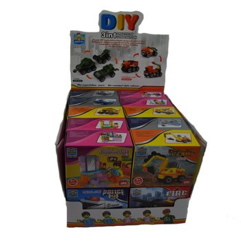 BỘ ĐỒ CHƠI LẮP RÁP BRICKS - DÒNG SẢN PHẨM HỖN HỢP TRONG HỘP TRƯNG BÀY (20 chiếc)