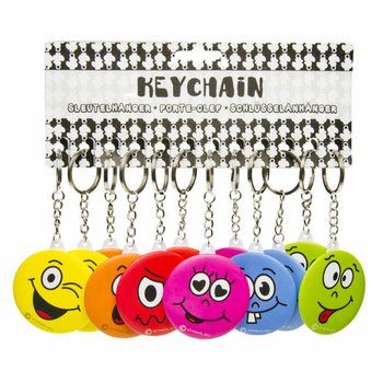 Móc khóa mặt cười có gương (48 cái)