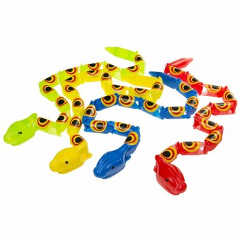 Đồ Chơi Rắn Nhựa Dẻo Co Gi&atilde;n 35 cm K&egrave;m Hộp Trưng B&agrave;y (48 chiếc)